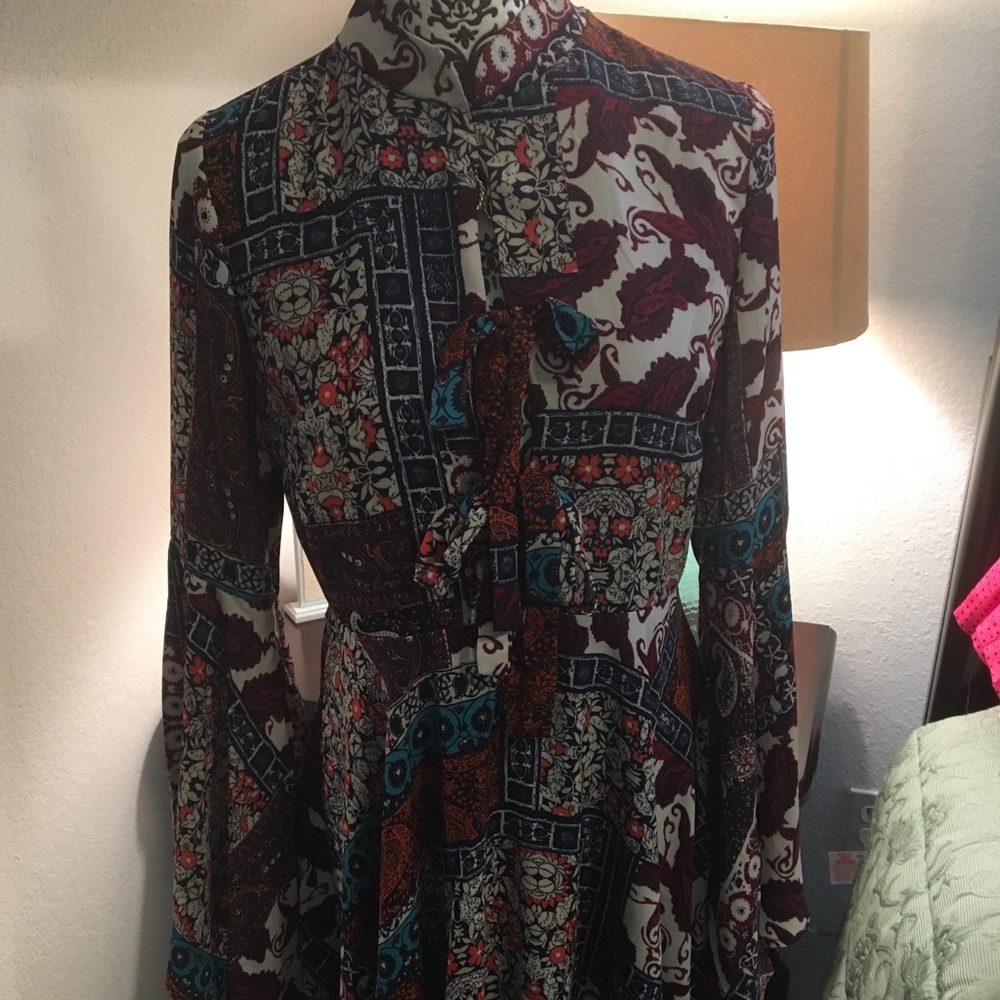 Multi colored dress